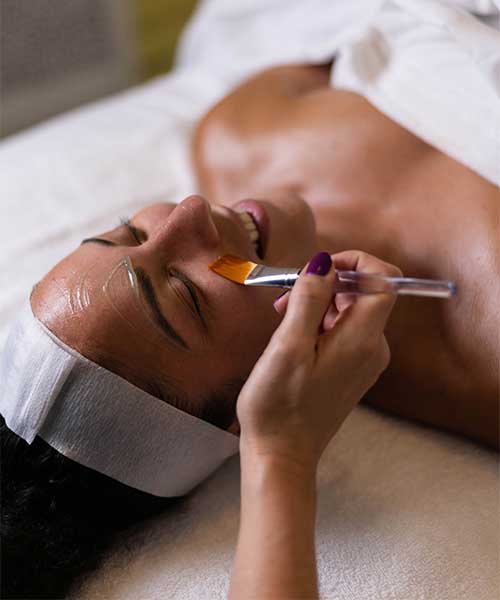 facials on women's  and men skin
